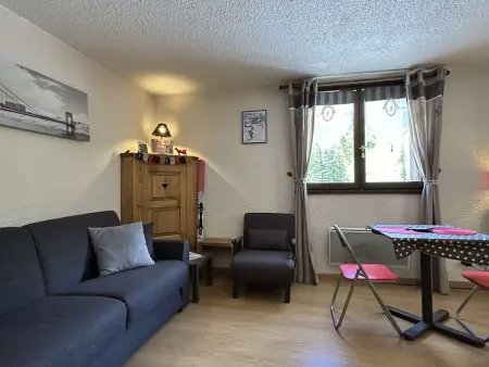 Studio 2 pers Saint-Chaffrey, balcon et casier à ski