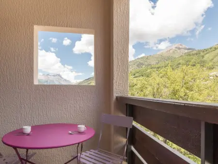 Studio 4 couchages avec balcon et casier à ski : photo 9