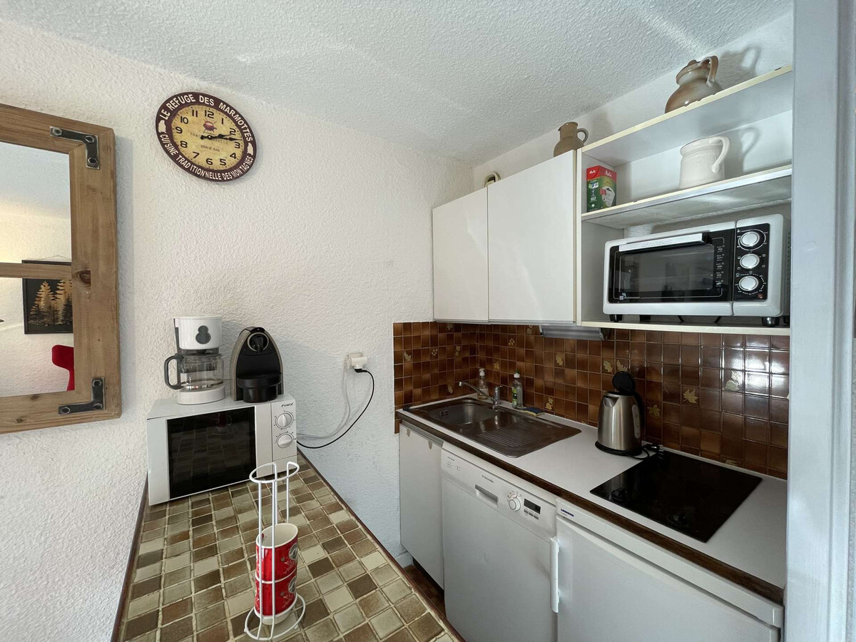 Studio 4 pers. Saint-Chaffrey, coin montagne + terrasse sud - Photo 2