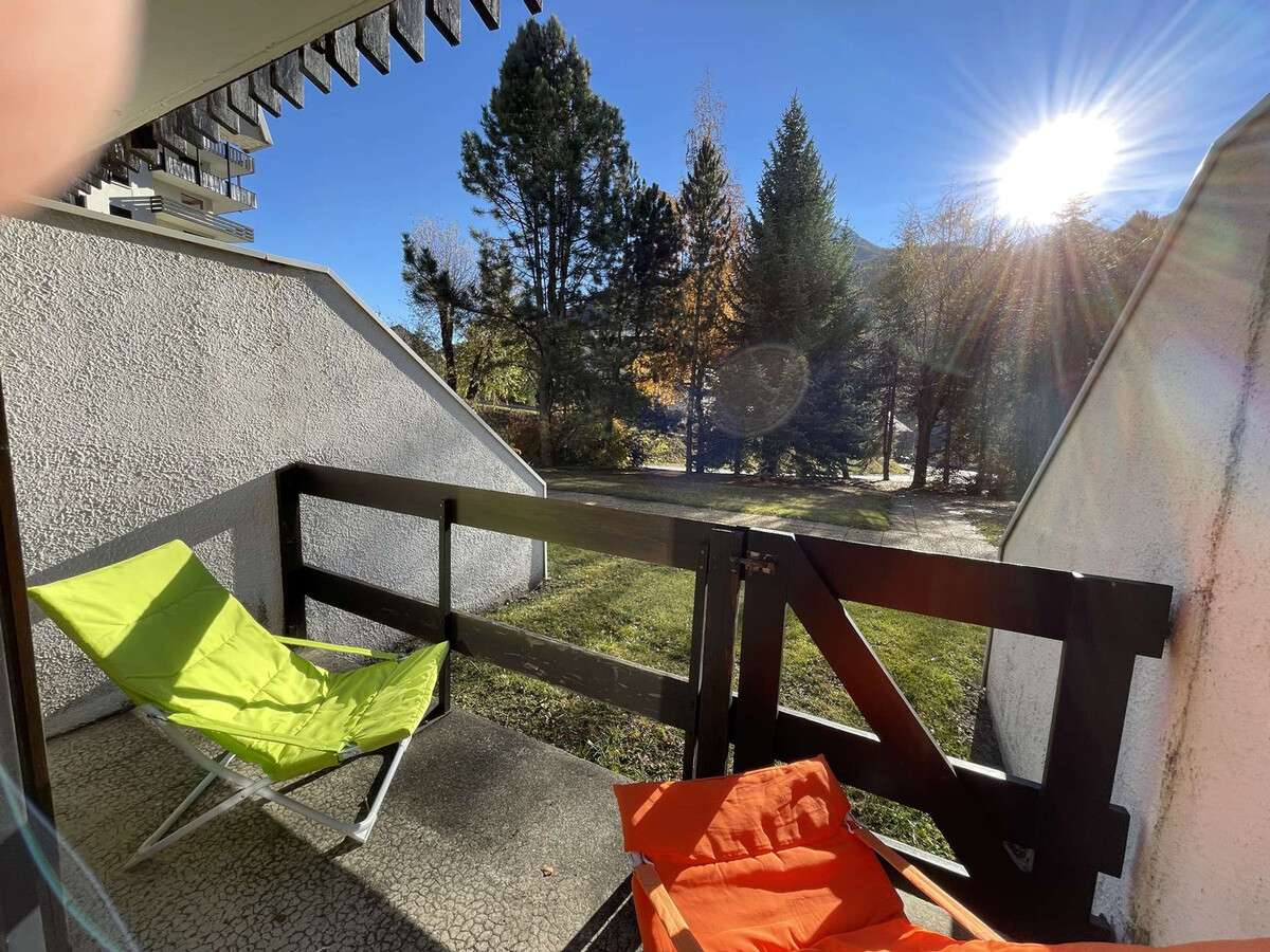 Studio 4 pers. Saint-Chaffrey, coin montagne + terrasse sud - Photo 8