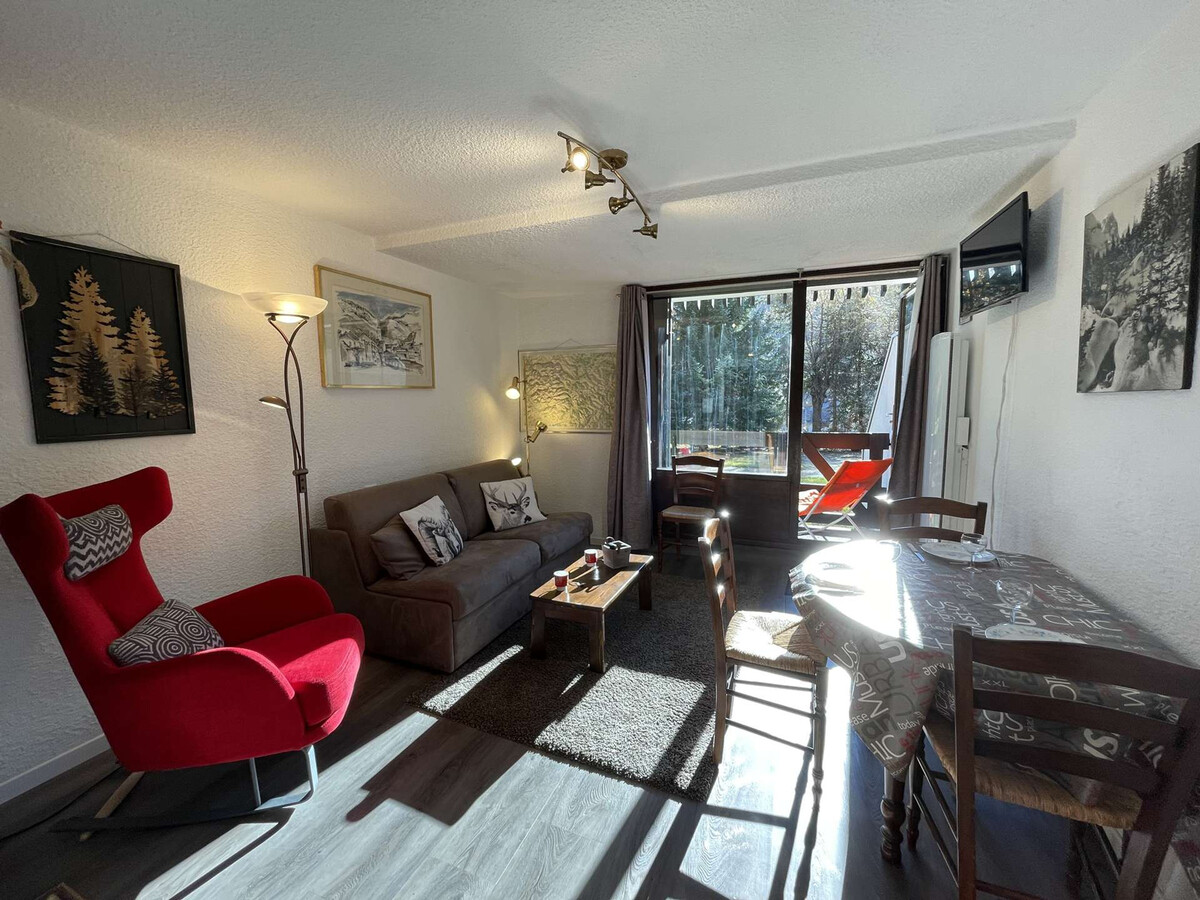 Studio 4 pers. Saint-Chaffrey, coin montagne + terrasse sud - Photo 9