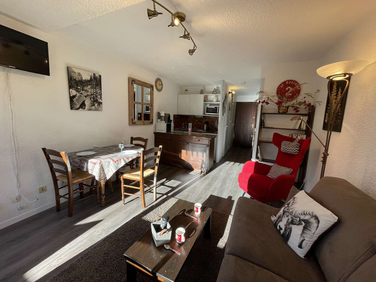 Studio 4 pers. Saint-Chaffrey, coin montagne + terrasse sud - Photo 11