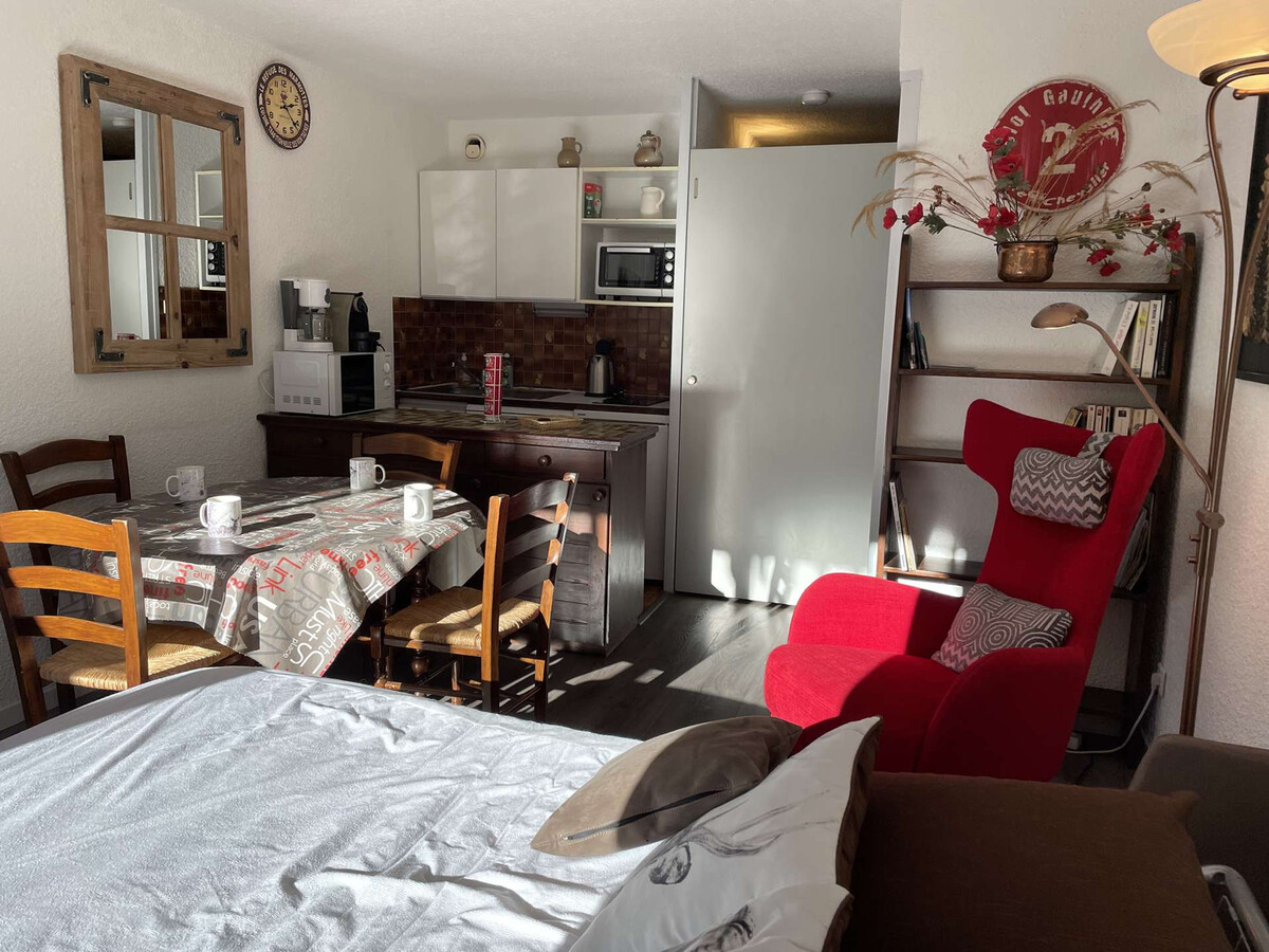 Studio 4 pers. Saint-Chaffrey, coin montagne + terrasse sud - Photo 20