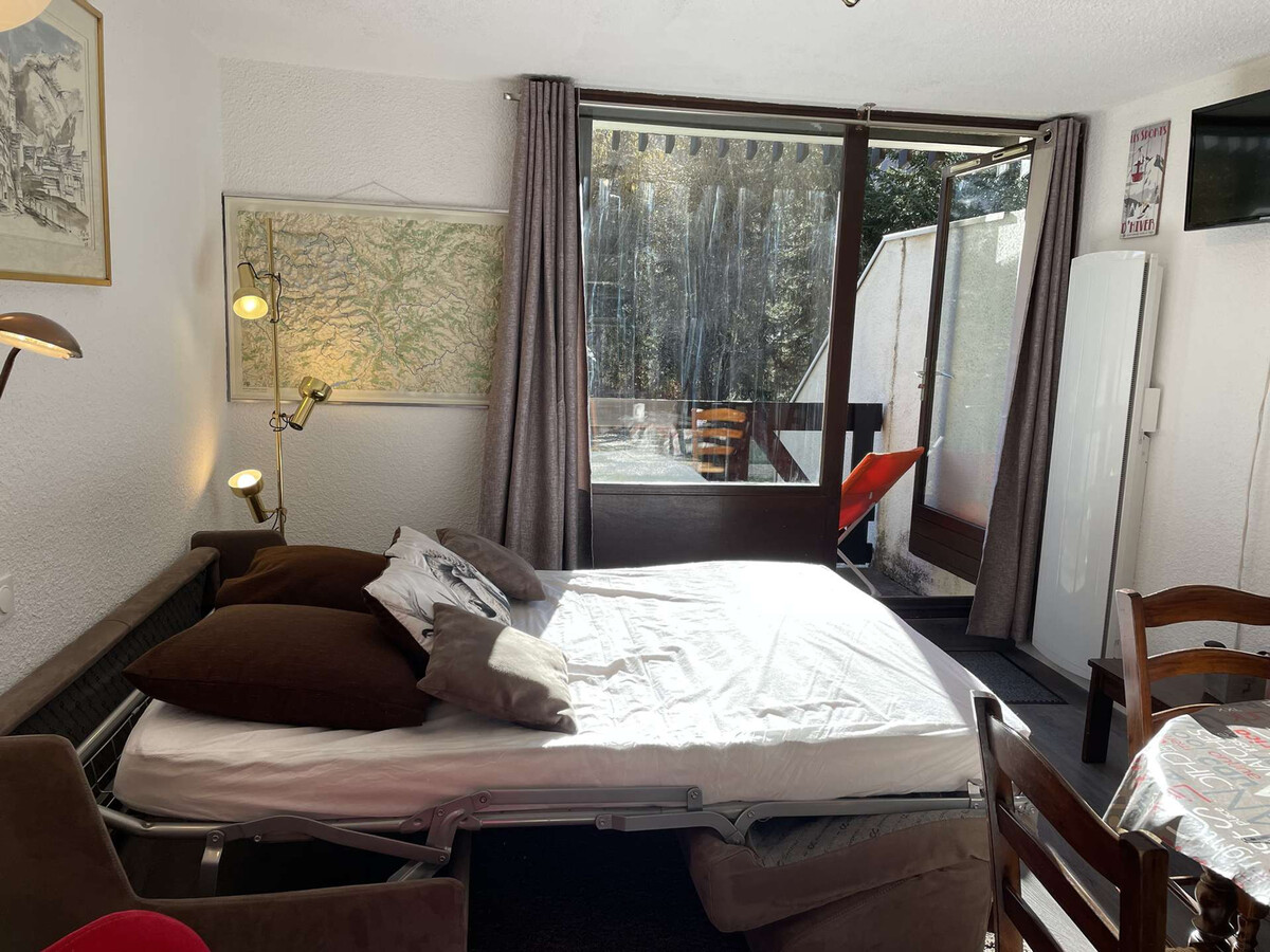 Studio 4 pers. Saint-Chaffrey, coin montagne + terrasse sud - Photo 21