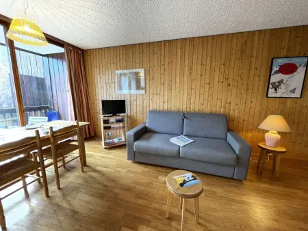 Studio 4 pers. vue pistes à Saint-Chaffrey, parking privé : photo 8