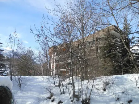 Studio 4 pers. vue pistes à Saint-Chaffrey, parking privé : photo 13