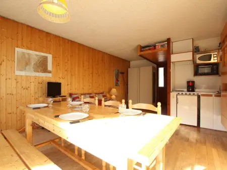 Studio 4 pers. vue pistes à Saint-Chaffrey, parking privé : photo 16