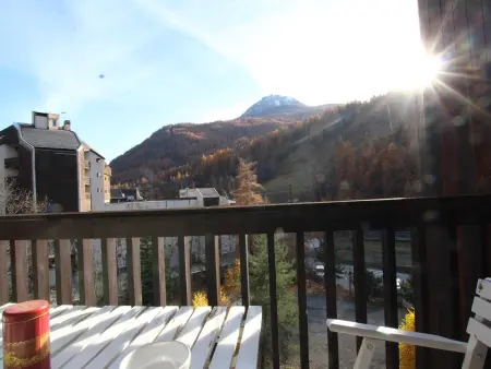 Studio 4 pers. vue pistes à Saint-Chaffrey, parking privé : photo 20