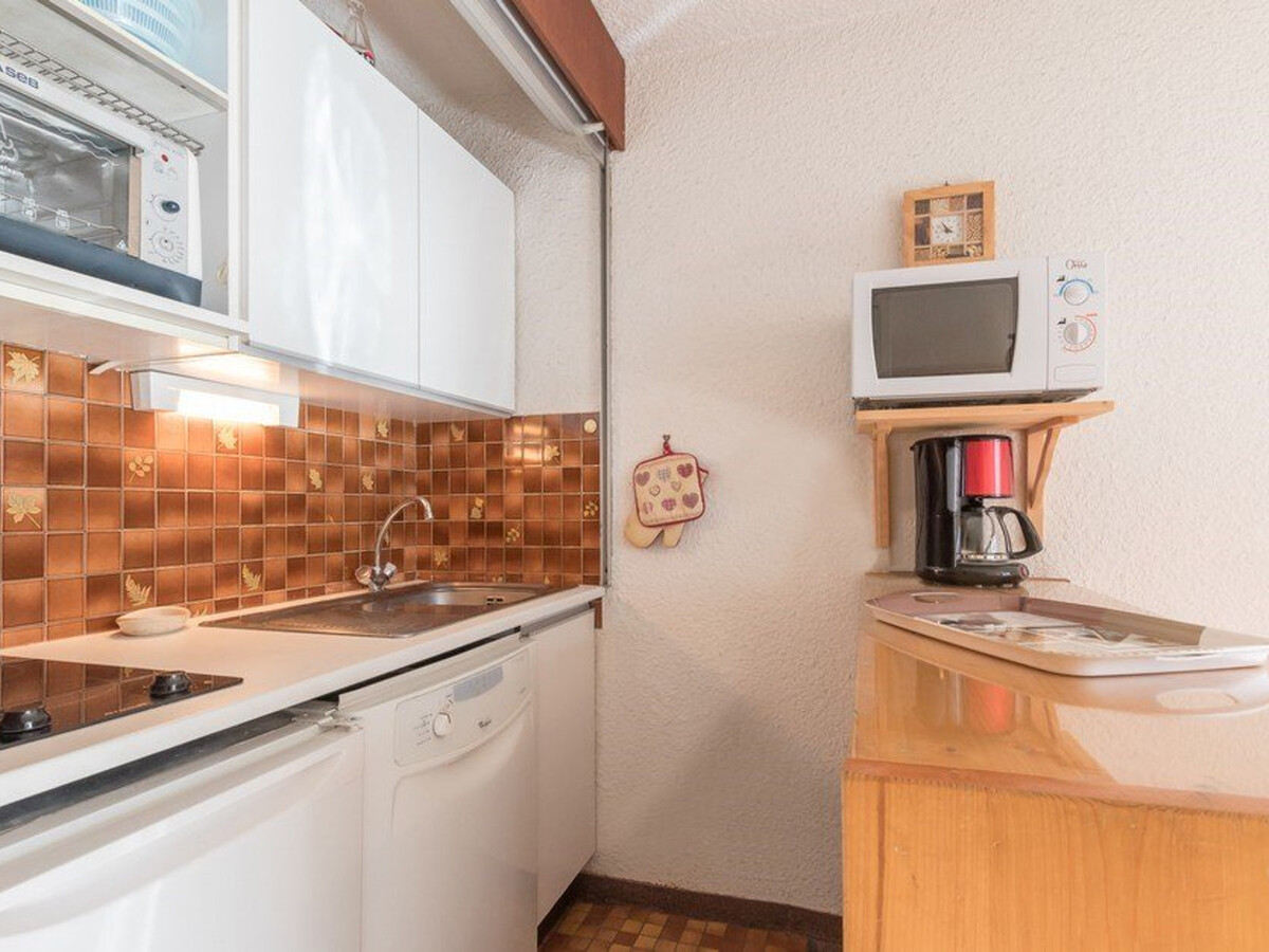 Studio 4 pers. Serre-Chevalier, balcon sud vue pistes - Photo 8