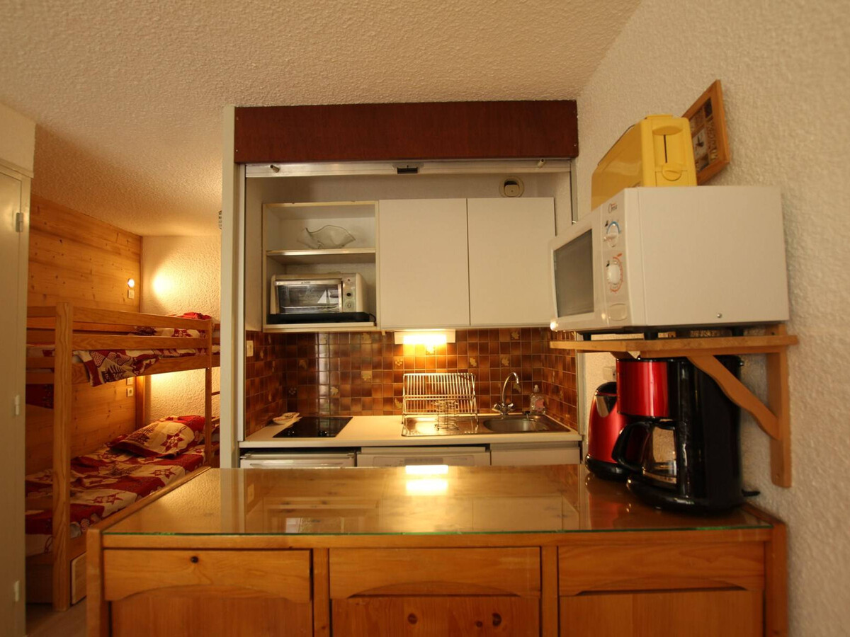 Studio 4 pers. Serre-Chevalier, balcon sud vue pistes - Photo 9
