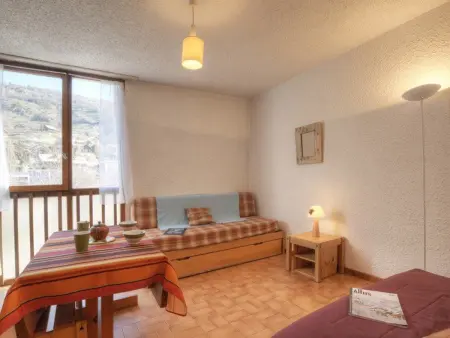 Location appartement à Saint Chaffrey , Charmant studio à Chantemerle, Serre-Chevalier pour 2 pers, parking et casier à ski inclus