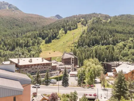 Appartement 8 pers à Serre-Chevalier, balcon sud vue pistes : photo 7