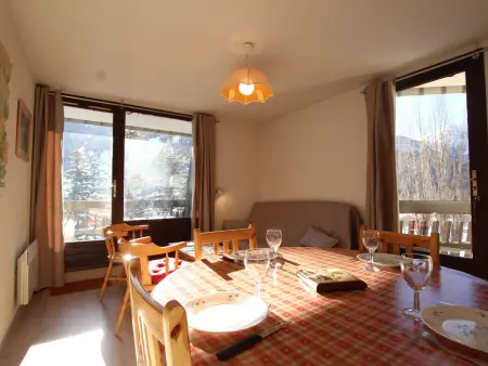 Appartement 6 pers. balcons sud, navette gratuite à Saint-Chaffrey : photo 8