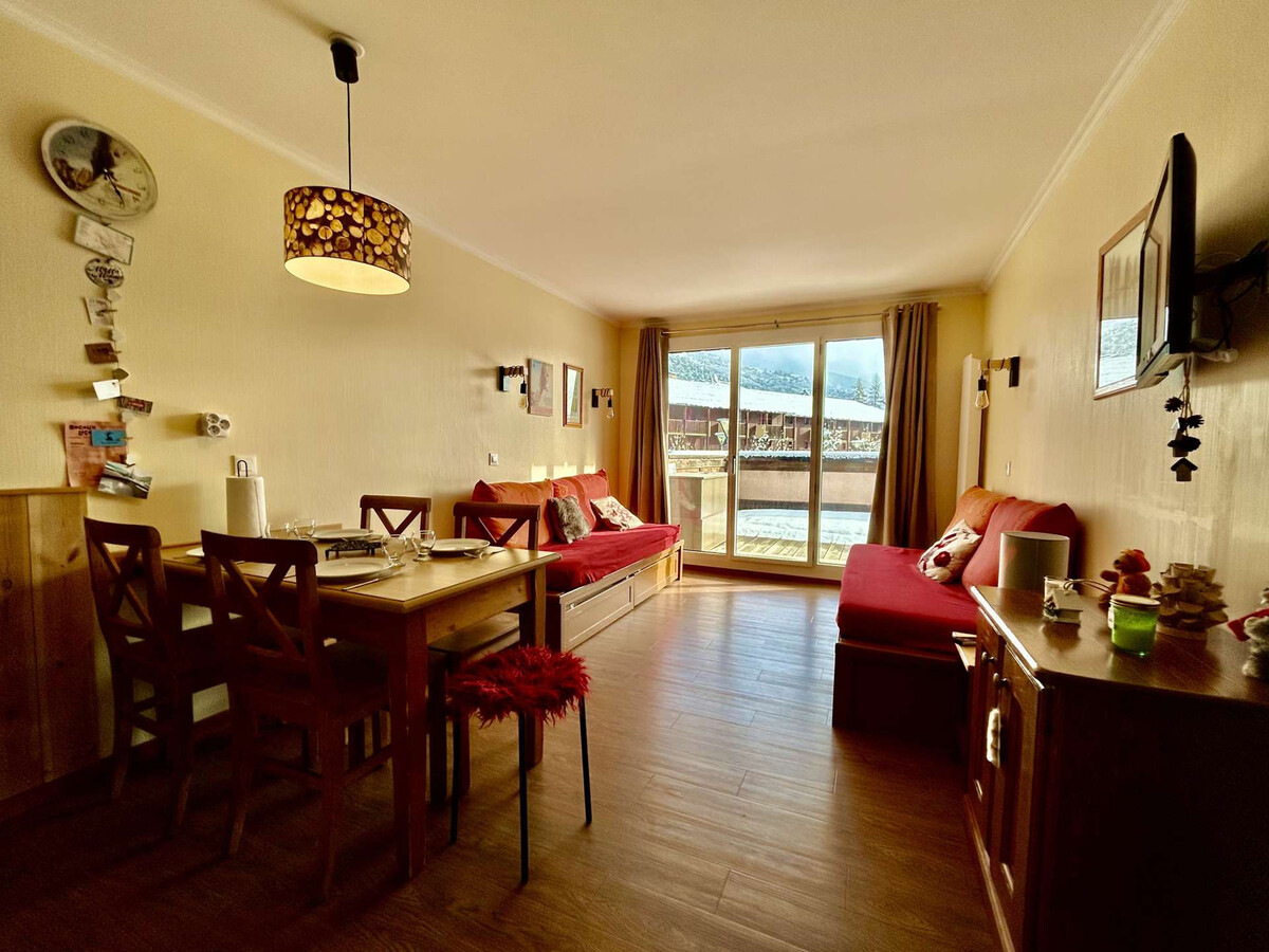 T2 4 pers. La Salle-les-Alpes, terrasse vue centre - Photo 3