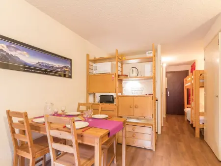 Studio ski-in/ski-out 4 pers., piscine et jardin : photo 3