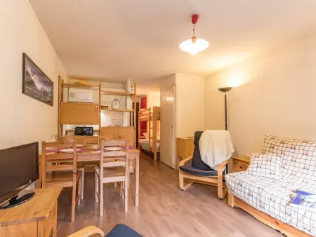 Studio ski-in/ski-out 4 pers., piscine et jardin : photo 4