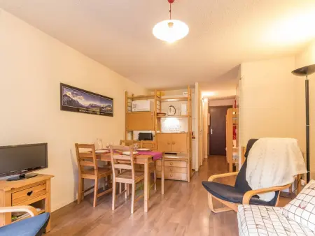 Studio ski-in/ski-out 4 pers., piscine et jardin : photo 6