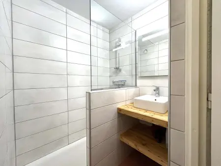Studio ski-in/ski-out 4 pers., piscine et jardin : photo 11