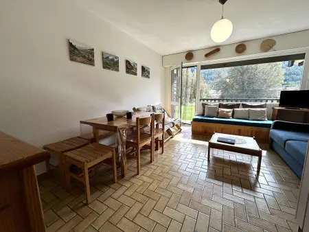 Location appartement à Le Monêtier les Bains, Studio au calme, 4 pers, proche pistes, balcon sud, parking privé, Monêtier-les-Bains