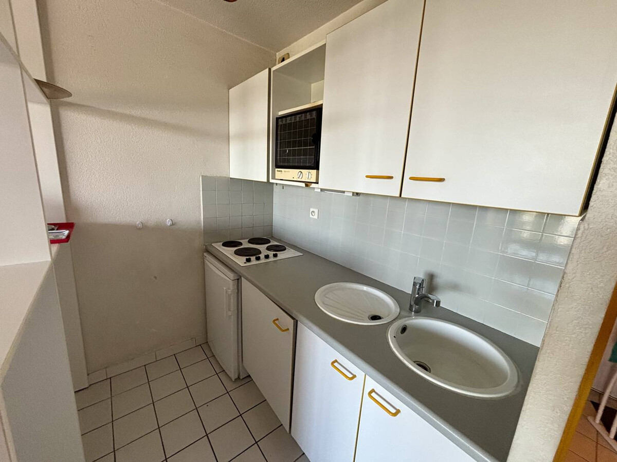 Appartement 2 pièces + cabine à Argelès, terrasse 13 m² - Photo 3