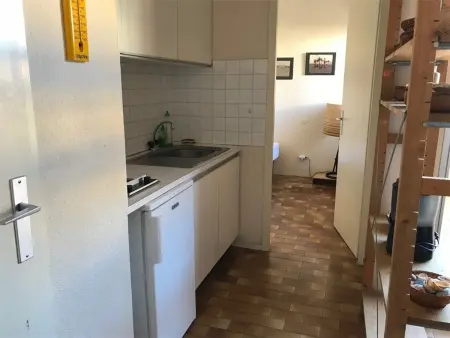 T2 vue mer à Port Leucate, plage devant la résidence, parking privé : photo 5