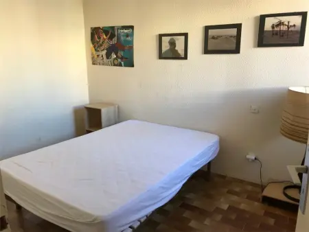 T2 vue mer à Port Leucate, plage devant la résidence, parking privé : photo 6
