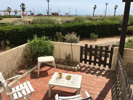 Location appartement à Port Leucate, Studio bord de mer pour 3 pers avec parking