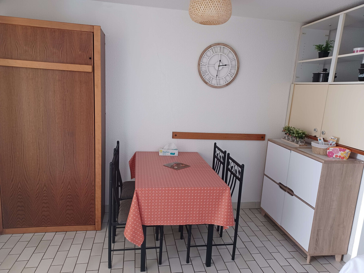 Studio alcôve 4 pers avec véranda au Cap d'Agde - Photo 3