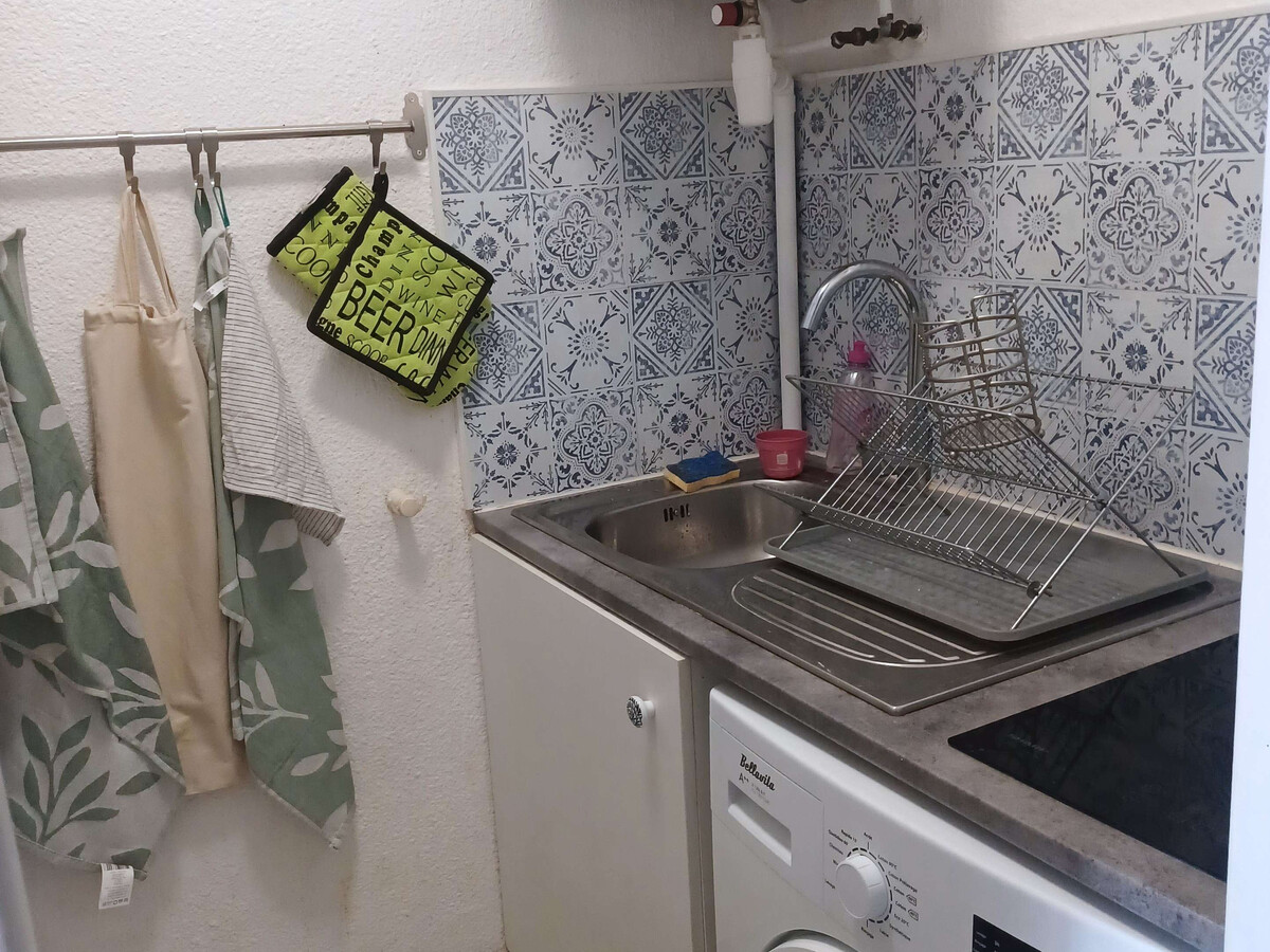Studio alcôve 4 pers avec véranda au Cap d'Agde - Photo 10