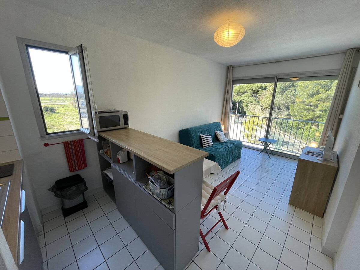 Studio cabine 4 pers sur le port, plage 700m, animaux OK - Photo 3