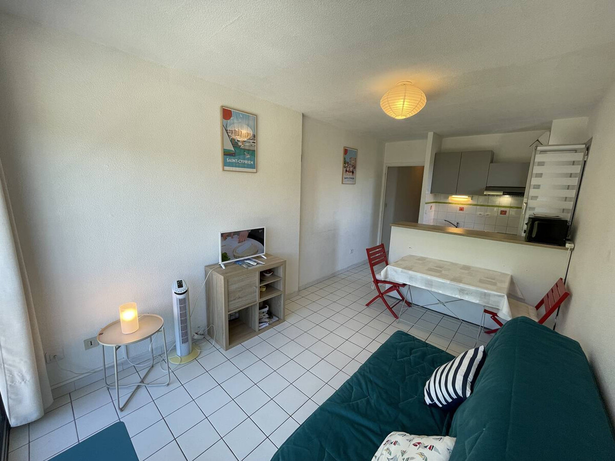 Studio cabine 4 pers sur le port, plage 700m, animaux OK - Photo 5