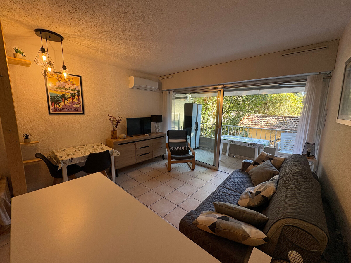 Studio climatisé 3 pers, balcon, plage à 50m - Photo 3