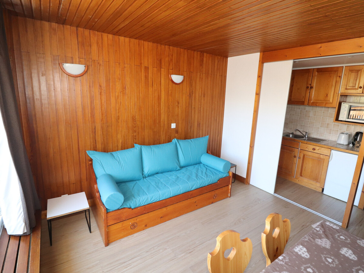 Studio cabine 31m² face au front de neige, balcon sud - Photo 1