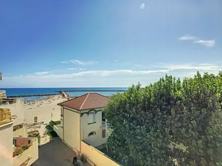 Location appartement à Mauguio, Location saisonnière - F3 - 8 pers - 1ère ligne - Garage - Animaux acceptés