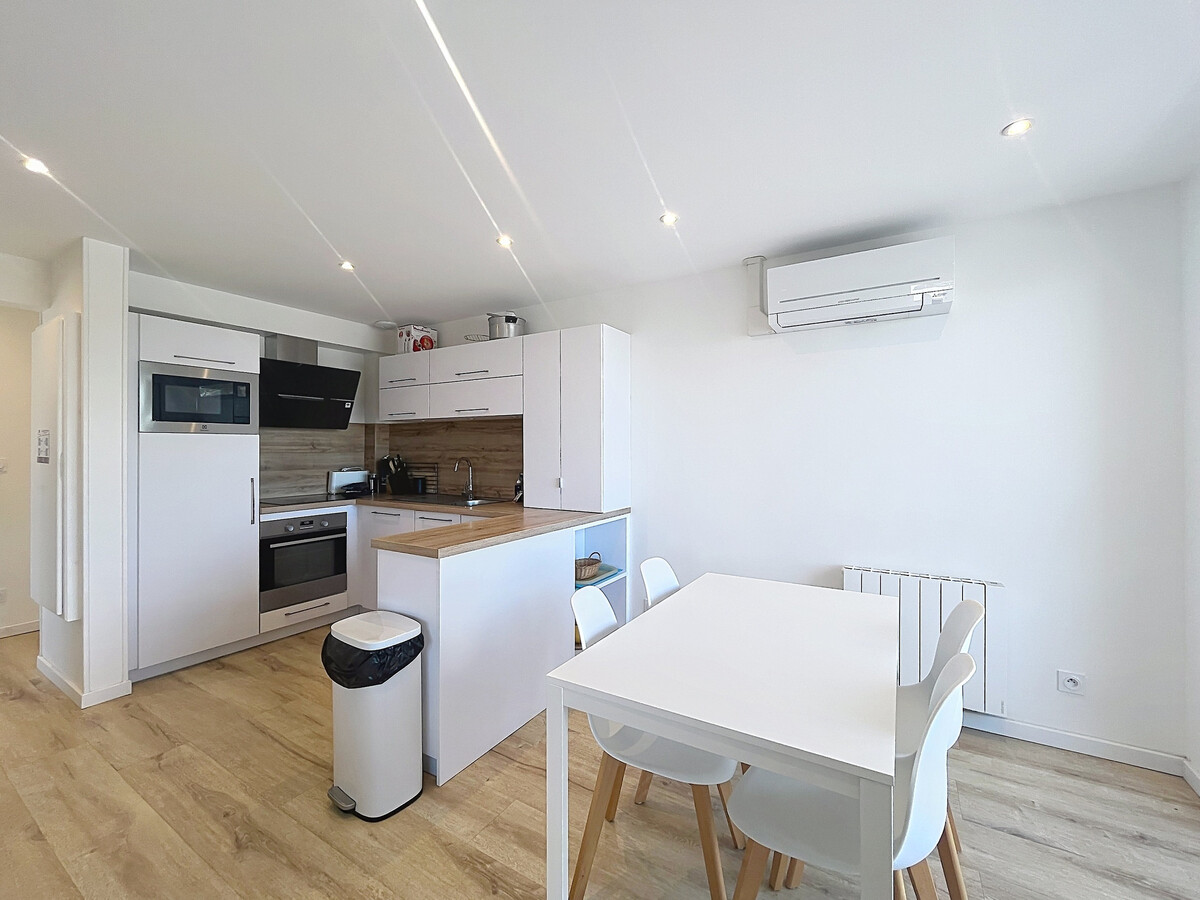 Appart F3 climatisé Palavas, 1ère ligne plage, balcon - Photo 4
