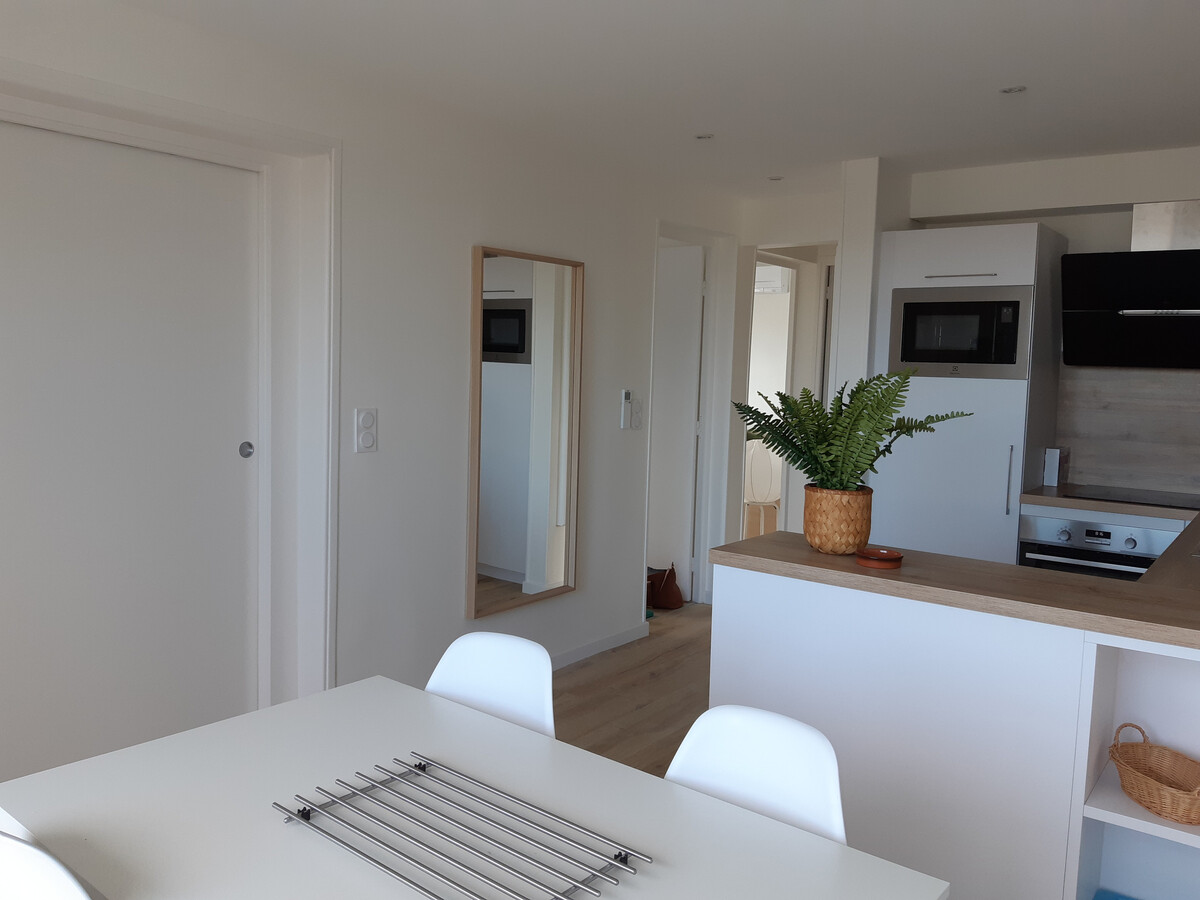 Appart F3 climatisé Palavas, 1ère ligne plage, balcon - Photo 9