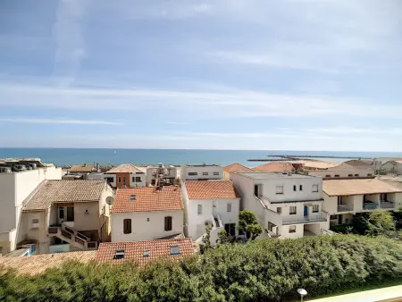 Location appartement à Mauguio, Studio avec garage, vue mer, 2 couchages à Mauguio