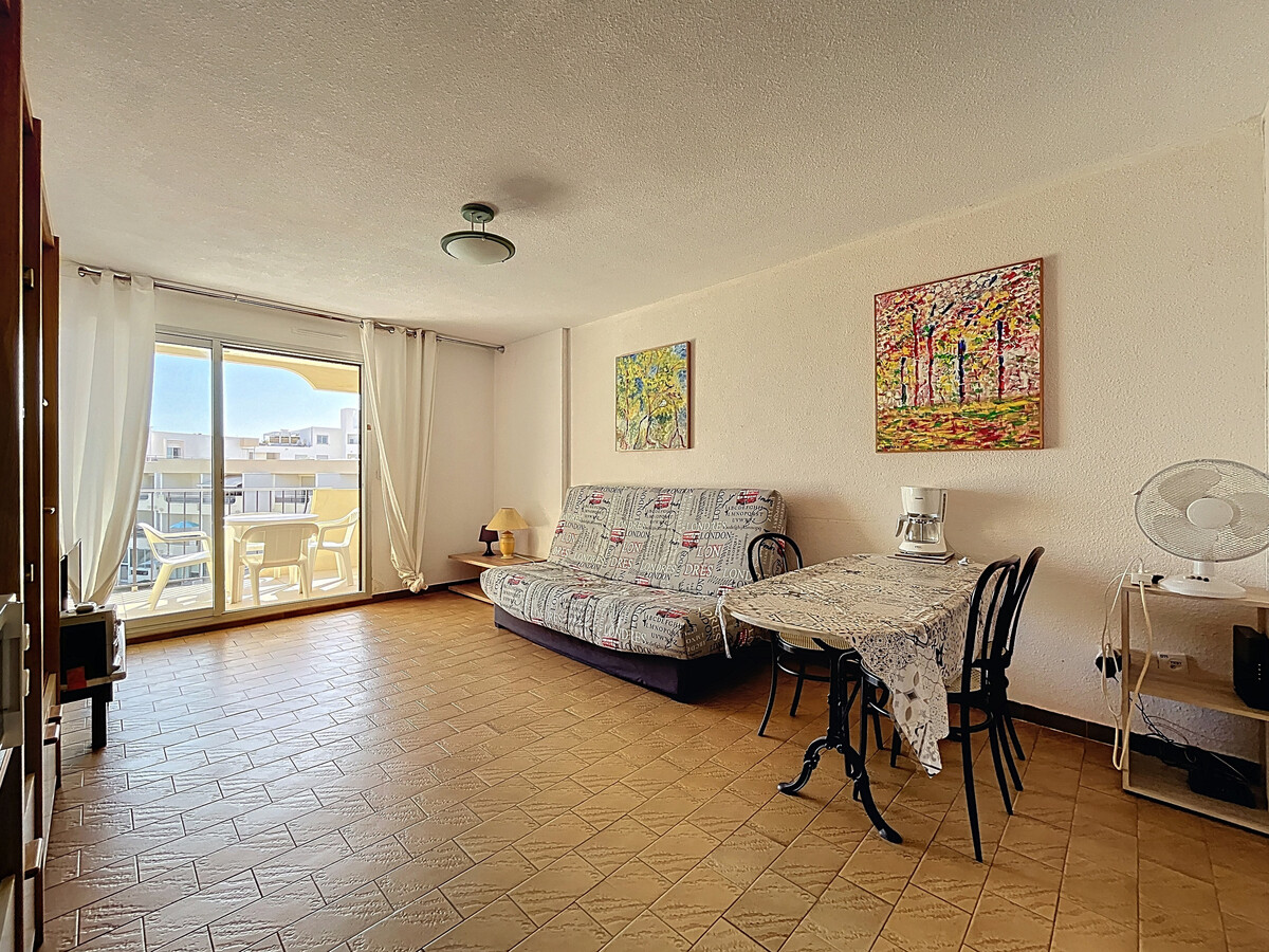 Studio cabine 4 personnes avec terrasse vue mer à Palavas - Photo 3