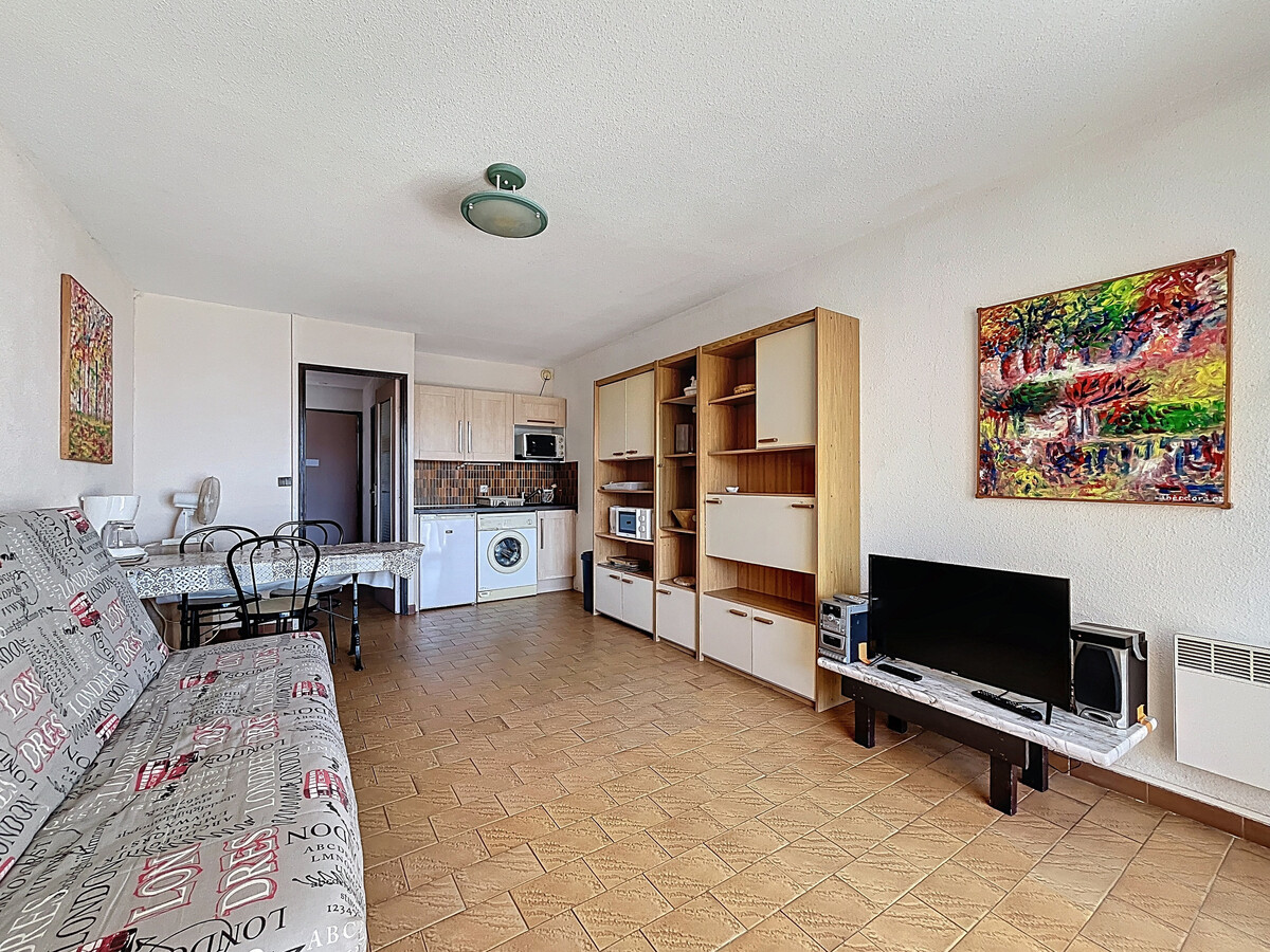 Studio cabine 4 personnes avec terrasse vue mer à Palavas - Photo 4