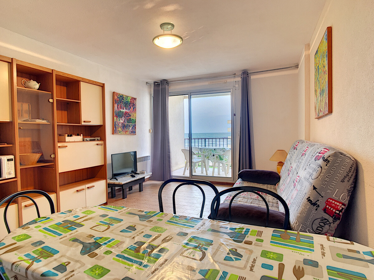 Studio cabine 4 personnes avec terrasse vue mer à Palavas - Photo 6
