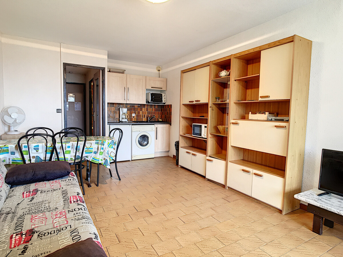 Studio cabine 4 personnes avec terrasse vue mer à Palavas - Photo 8