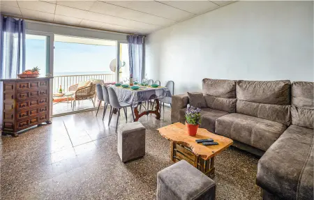 Appartement vue mer sur la plage à Pineda de Mar, 6 personnes : photo 3