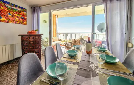 Appartement vue mer sur la plage à Pineda de Mar, 6 personnes : photo 4
