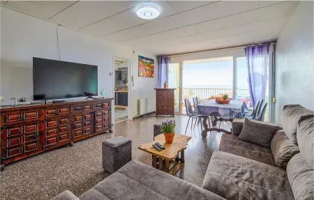 Appartement vue mer sur la plage à Pineda de Mar, 6 personnes : photo 5