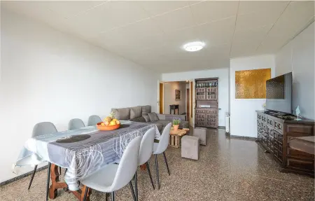 Appartement vue mer sur la plage à Pineda de Mar, 6 personnes : photo 11