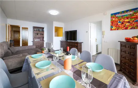 Appartement vue mer sur la plage à Pineda de Mar, 6 personnes : photo 13
