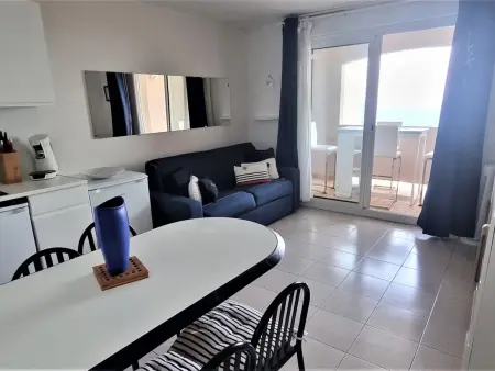 Appartement face à la mer à Banyuls, terrasse couverte : photo 6