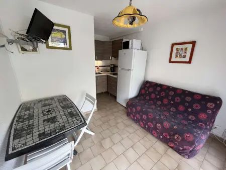 Appartement 2 pièces accès direct plage, animaux acceptés, parking - Photo 1