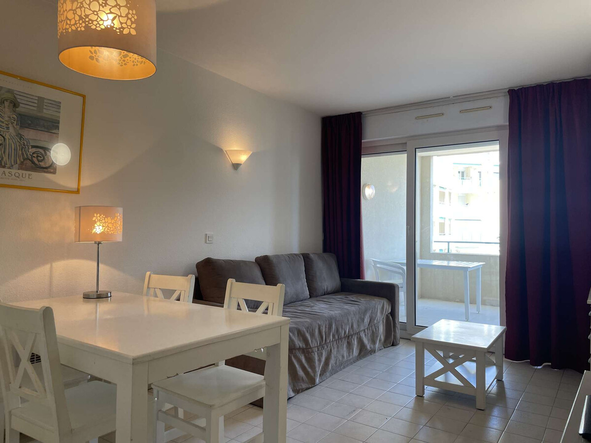Appartement 1 chambre, terrasse et piscine à Juan les Pins - Photo 1