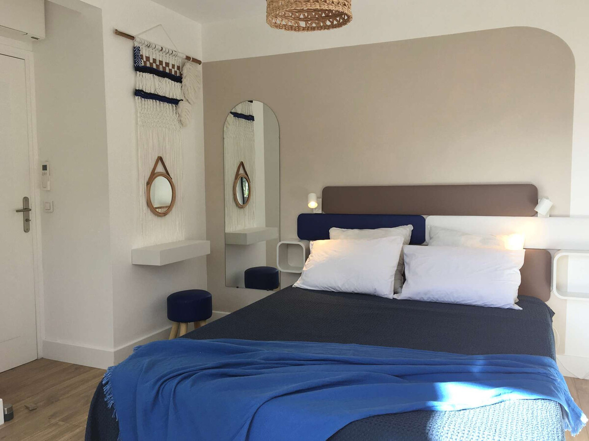 Appartement 2 pièces climatisé, accès direct plage au Lavandou - Photo 10